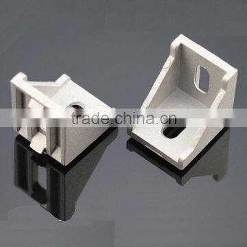 Hot Sale Die Casting Aluminum Corner Brackets With 45 Degree