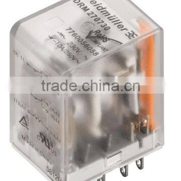 DRM270730 Weidmuller relay 230 V AC 10 A Plug-in connection