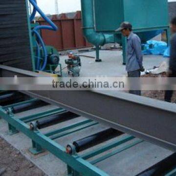 Surface clean treatment construction steel polishing shot blaster