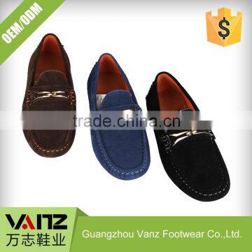 Customized OEM ODM PU Leather Flat Mens Leather Loafer Shoes Casual Shoes