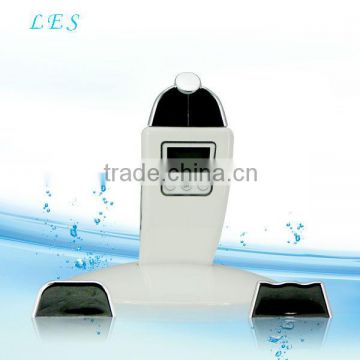 home use facel ion beauty device with 3 optional heads LCD display design