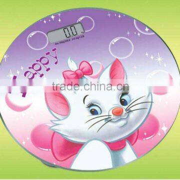 tempered glass electronic advertising body scale