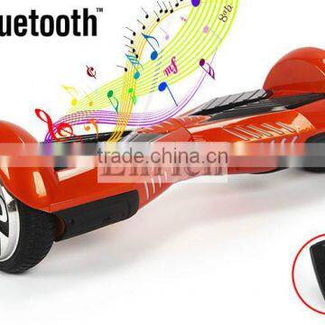 8 inch with LED Light bluetooth 2 wheel electric scooter/electric scooter self balancing