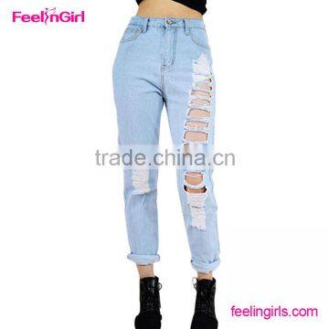 European Women Custom Leggings Trousers Jeans Pent photo-6