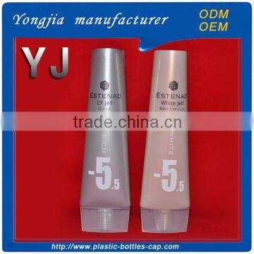 Cosmetic package plastic container 70 g empty cosmetic tube