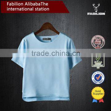 Over 10 Years Experience Black Bulk Women's for High Quality Plain T-shirt photo-5