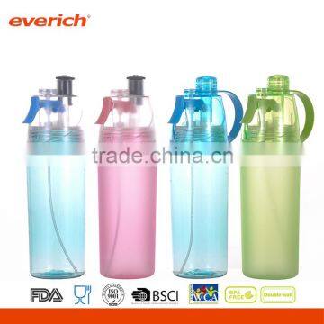 500ml Creative Outdoor Sports Portable Summer Spray Plastic Water Bottle photo-6