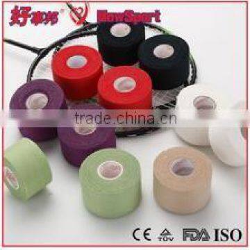 Cotton rigid strapping tape Microporous glue sports coach tape bandage zinc oxide tape CE/FDA/ISO approved (SY)