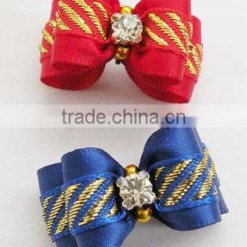 2015 pet store wholesale dog bows pet product DB-0060