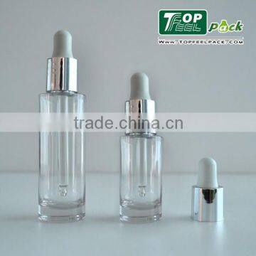 Cosmetic Like Glass PETG Dropper Bottle 20ml 30ml