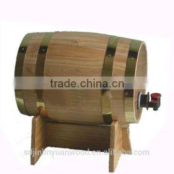 Factory Direct Sale Good Quality Oak Wooden Wine Kegs With Printing Logo photo-6