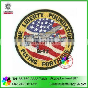 2013 Hotsale iron-on Fabric security woven patch embroidery woven patches factory price