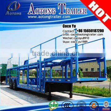 2/3 Axles Hydraulic Car/Vehicle Carrier/Car Transport Semi Truck Trailer