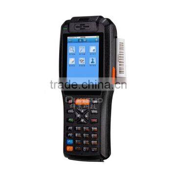 Mobile smart terminal android with thermal printer,fingerprint and NFC