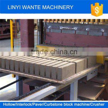 WANTE BRAND QT10-15 Hollow Brick Baking-free Brick Machine Color Block Machine