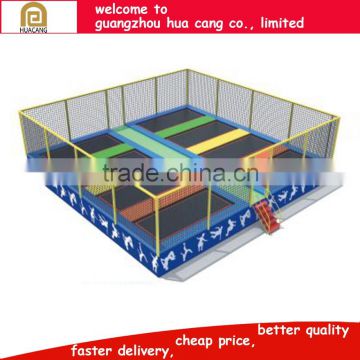 2016 Best selling outdoor amusement adult outdoor trampoline