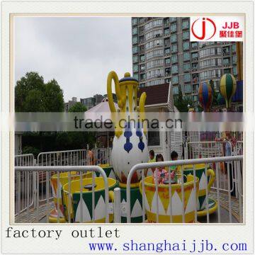 Coffee Cup Rotating Amusement Rides With Good Quality photo-3