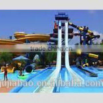 Favorite Theme Park Amusement Fiberglass Water House Slide in 2016