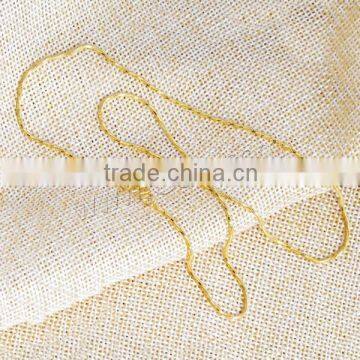 18K Gold Plated Brass Snake Necklace Chain photo-2