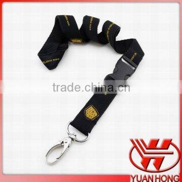 Hot sale double woven lanyards