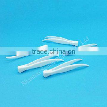 Plastic small tweezer,bend tip tweezers,use for pill or clip other small thing,plastic pp tweezers