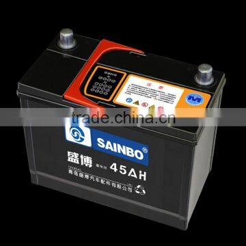 used car battery 12v120ah battery MF batter