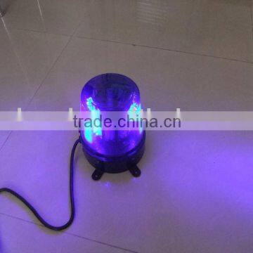 Blue Or Red LED Warning Light For Mobile DJ & Home Party With Rotating Effect