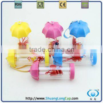 220ml noverty umbrella promotion bottle ,new water bottle