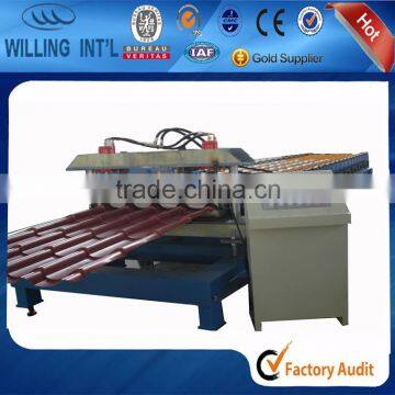 Most Popular Roof and step tile making machine