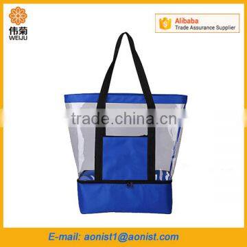 new design waterproof pvc cooler bag shopping beach bag                        
                                                                                Supplier's Choice