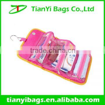 Foldable toiletry kits travel wash bag