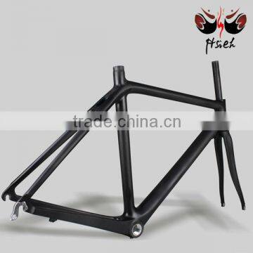 Super stiffness carbon road bike frame with fork,size 49cm,51cm,53cm,55cm,57cm,59cm