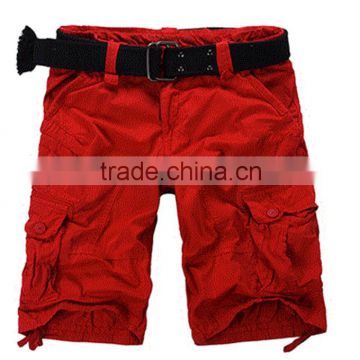 2016 Mens fancy heavy cotton cargo shorts