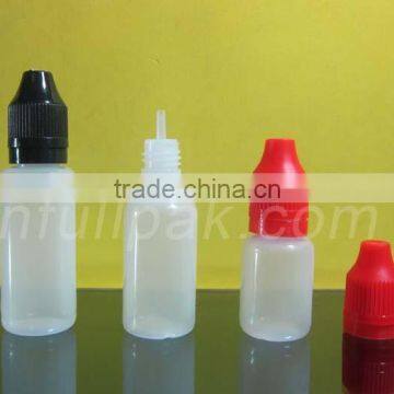 PE empty E cig oil clear plastic smoke oil long thin long tip