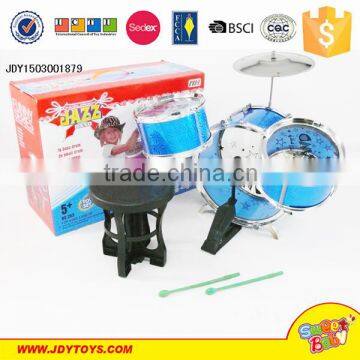 Hot Sell Baby Toy Cartoon Plastic Mini drum Toy Kids Jazz Drum Set