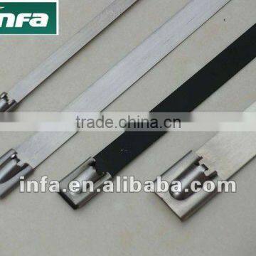 cable ties steel zip tie covered metal headbands