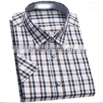 Factory Price Bamboo Clothing Western Style Mens Casual Shirts Pattern photo-6