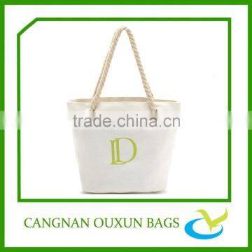 Hot sale cotton canvas bag for shopping