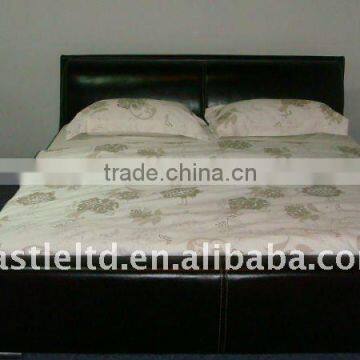 luxury Leather bed and Bedding