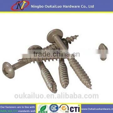 pocket hole screw gypsum screw with truss head