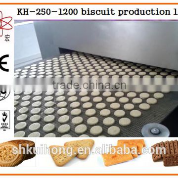 High yield KH-1000 industrial automatic biscuit production line for food factory