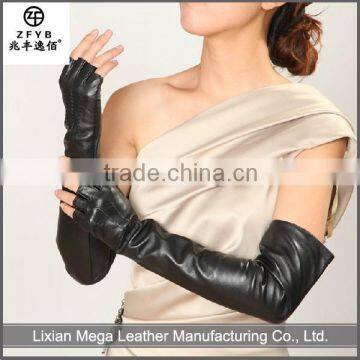 China wholesale high quality leather gloves safety