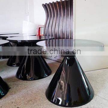 Outdoor table made by Fibreglass/waterproof round Table made in China