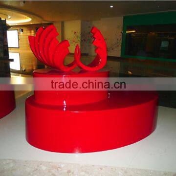 New Shopping Mall fibreglass podium/Creative custom made shopping Centre product platform