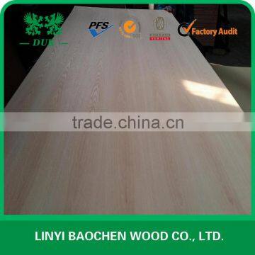 4.5mm,5mm,8mm,11mm,15mm,18mm red oak MDF board,oak veneer MDF,Red Oak plywood to middle east