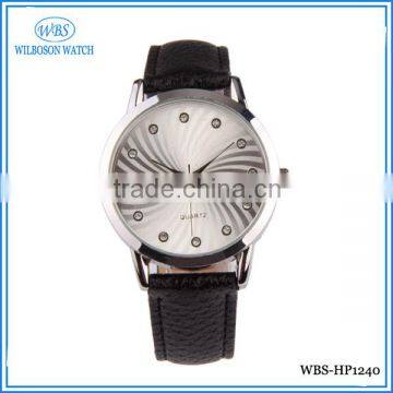 Ladies stone waterproof quartz watch