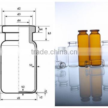 7ml glass bottle