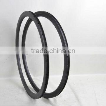 Road Bike Wheels 25mm width , Carbon road Bicycle Wheel Set With 3k matte finished dengfu Bike clincher s wheels