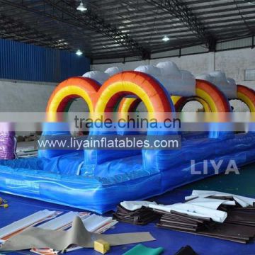 Giant inflatable slip n slide/adult size inflatable water slide/used inflatable water slide for sale