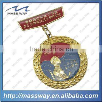 promotional souvenir school commemorative 3D custom medal